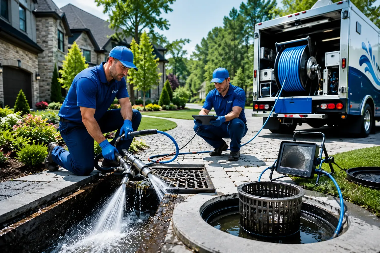 Local outdoor drain cleaning professionals in Irvington, VA